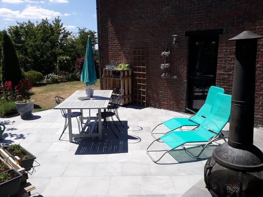 Studio Au Jardin Fleuri Verviers Exterior photo